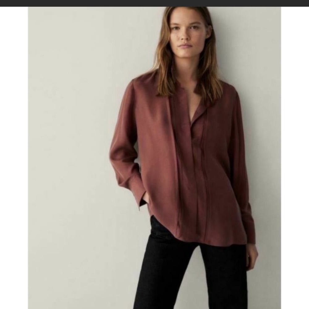 Massimo Dutti silk shirt